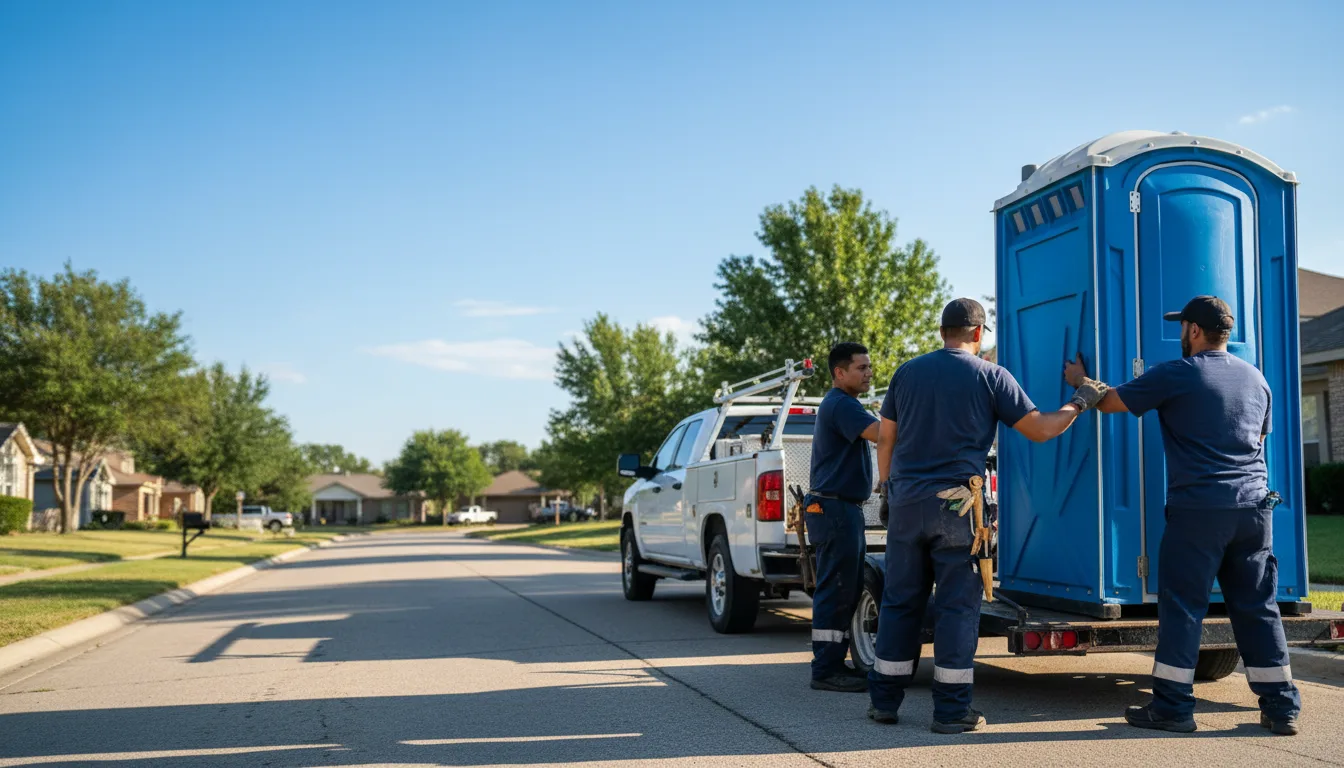 Portable Toilet Rental in Rougon, LA near me
